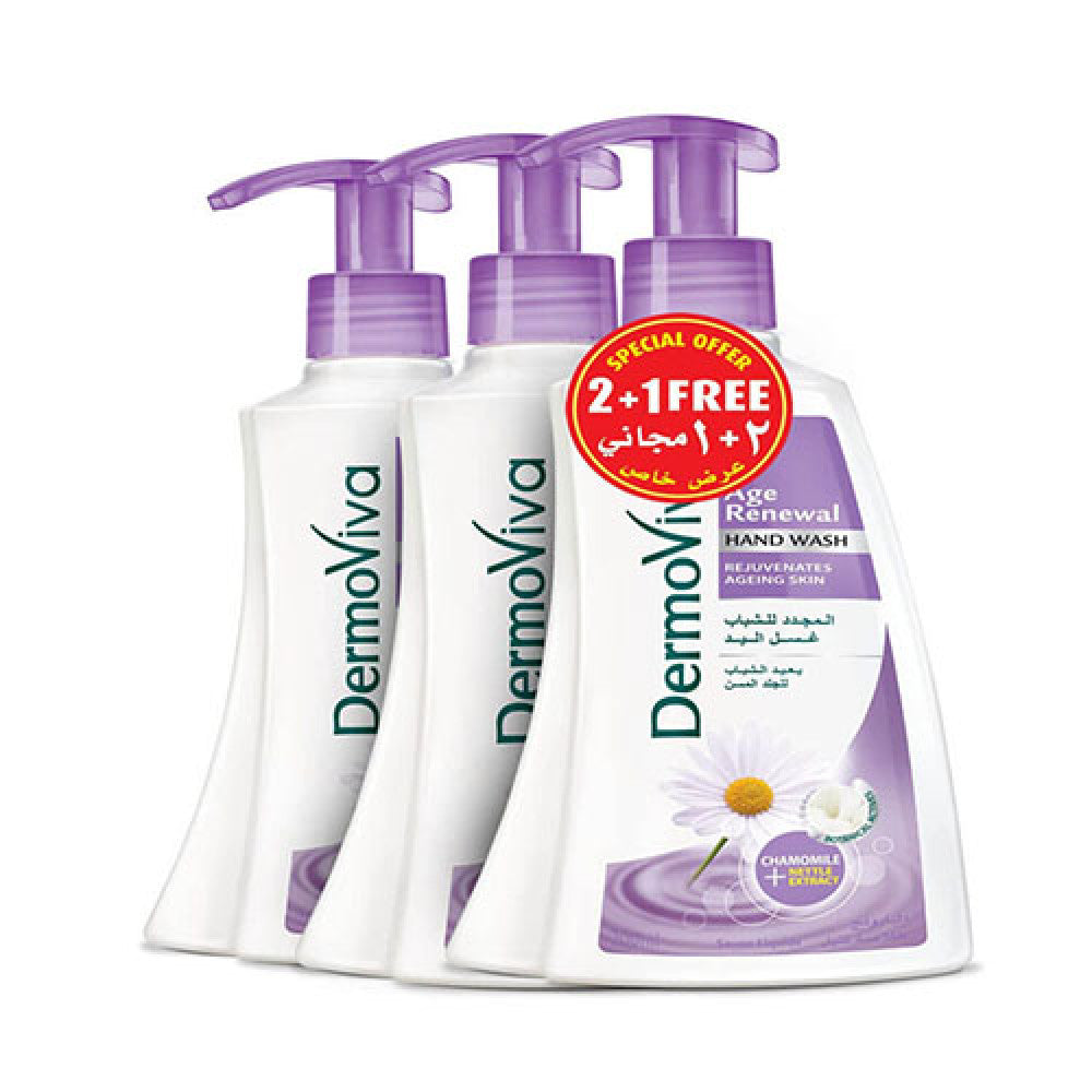 Dermoviva Age Renewal Chamomile 2+1 Hand Wash 200Ml