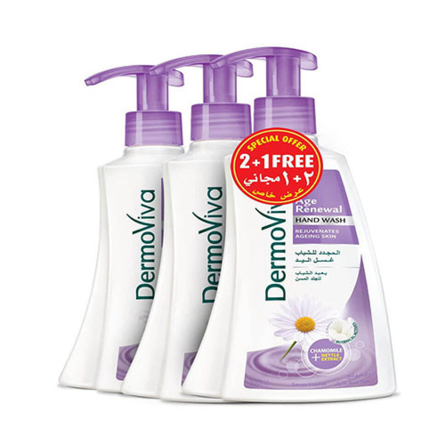 Dermoviva Age Renewal Chamomile 2+1 Hand Wash 200Ml