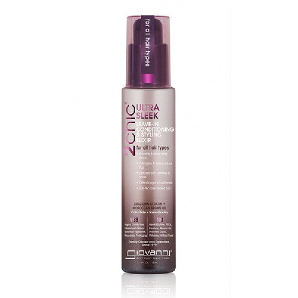 Giovanni Ultra Sleek Leave-In Co All Hair Conditioner 118Ml
