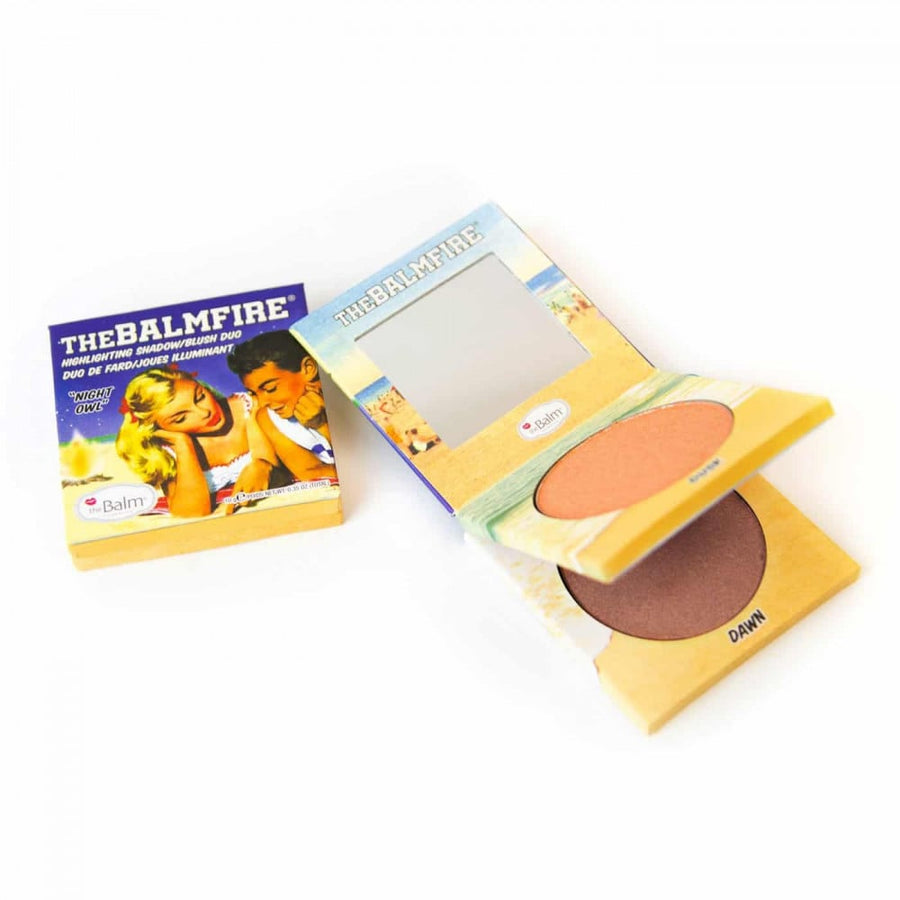 TheBalm Fire Night Highlighting Shadow Blush - 10 gm