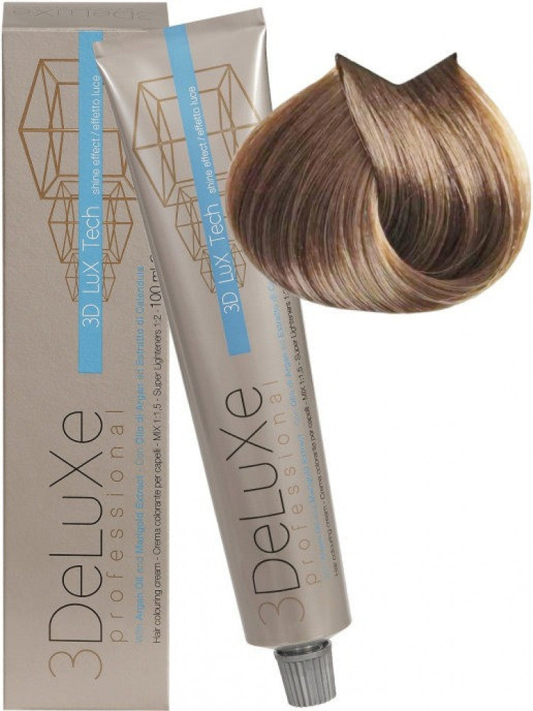 DELUXE HAIR COLOR 100ML 8.0 LIGHT BLOND