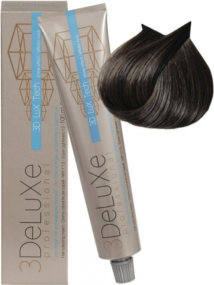 DELUXE HAIR COLOR 100ML 5.1 LIGHT ASH BROWN