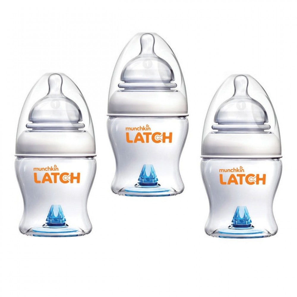 Munchkin 3 Pack Better Latch Feeding Bottle 120Ml