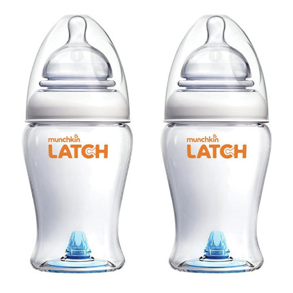 Munchkin 2 Pack Natural Latch Feeding Bottle 240Ml