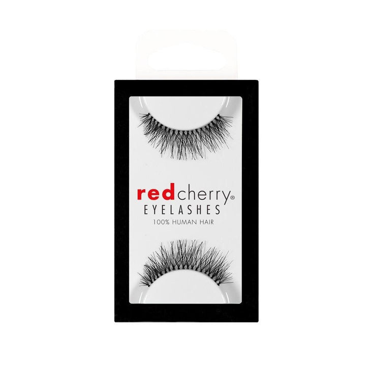 RED CHERRY EYELASHES #213 BLACK 2 PAIR