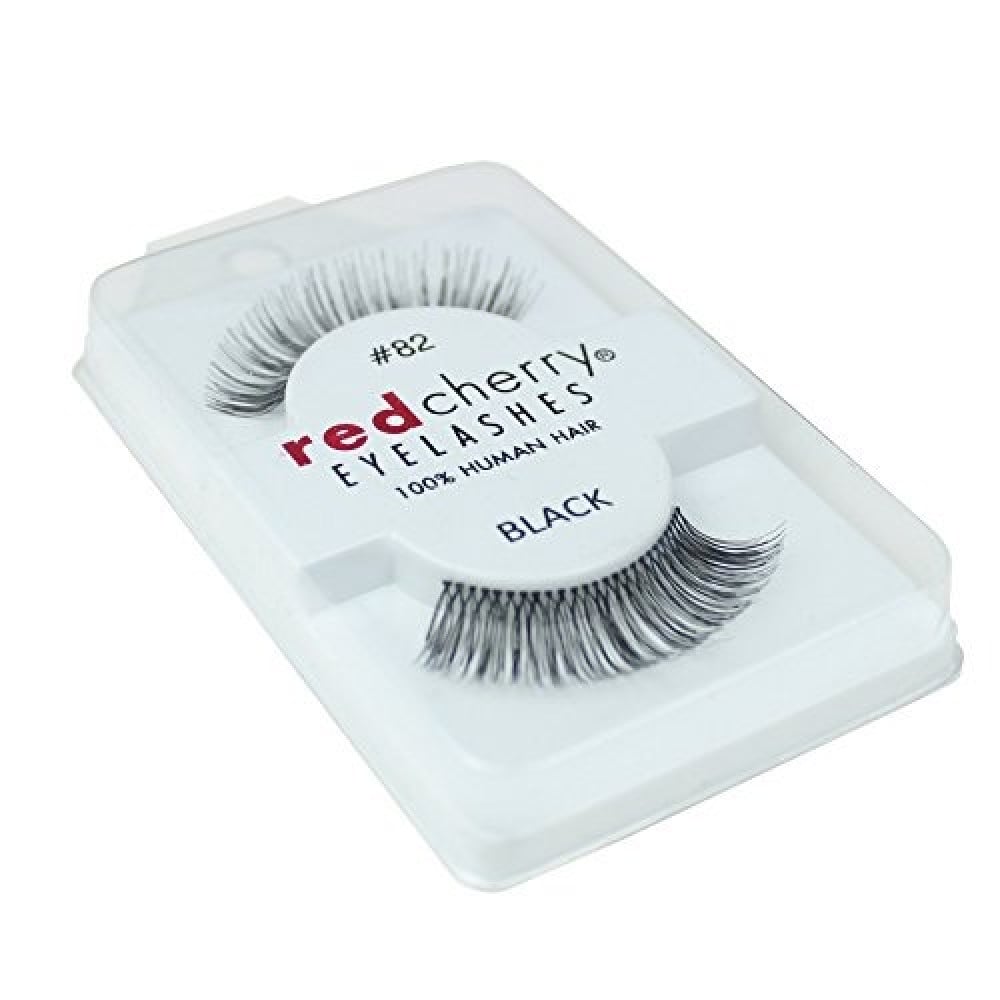 Red Cherry Eyelashes #82 Black