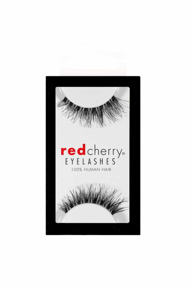 RED CHERRY EYELASHES #DW BLACK