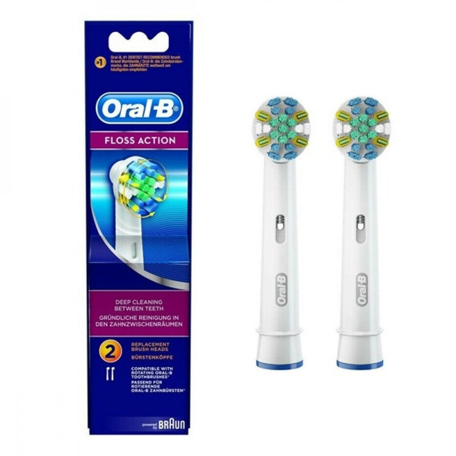 ORAL-B FLOSS ACTION REPLACEMENT HEAD 2 PCS