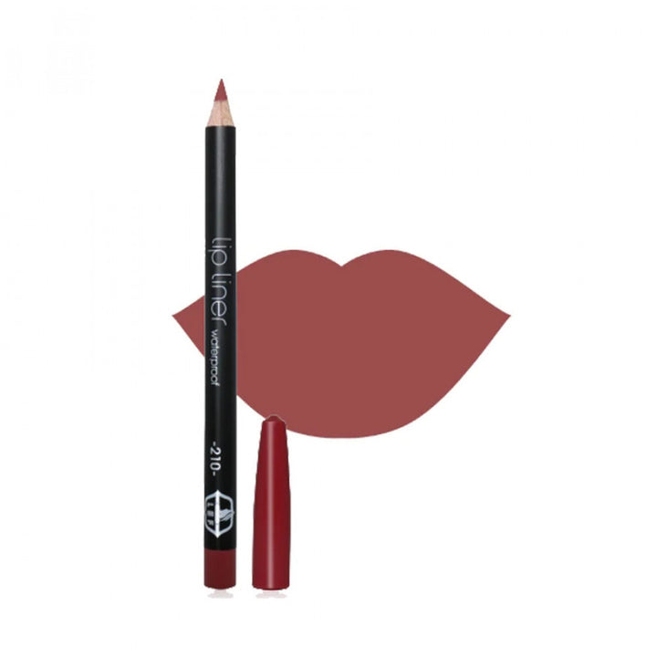 LEF LIP LINER 1.13G WATERPROOF NO 210
