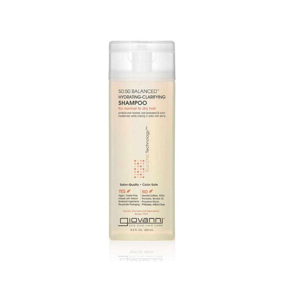 Giovanni 50:50 Balanced Hydrating Clarifying Shampoo - 250ml