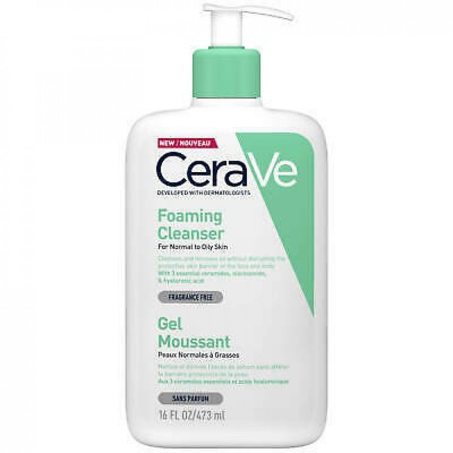 CERAVE FOMING FOR NORMAL TO OILY SKIN CLEANSER 473ML
