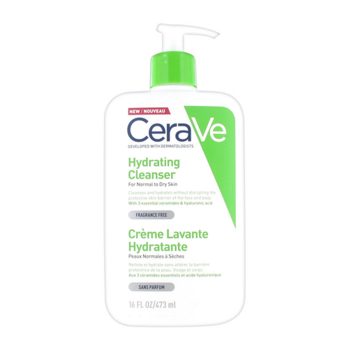 CERAVE HYDRATING FOR NORMAL TO DRY SKIN CLEANSER 473ML