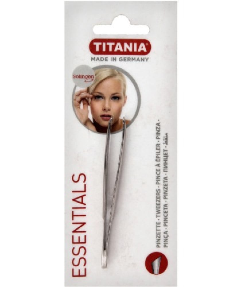 TITANIA TWEEZERS SILVER SMALL 1067