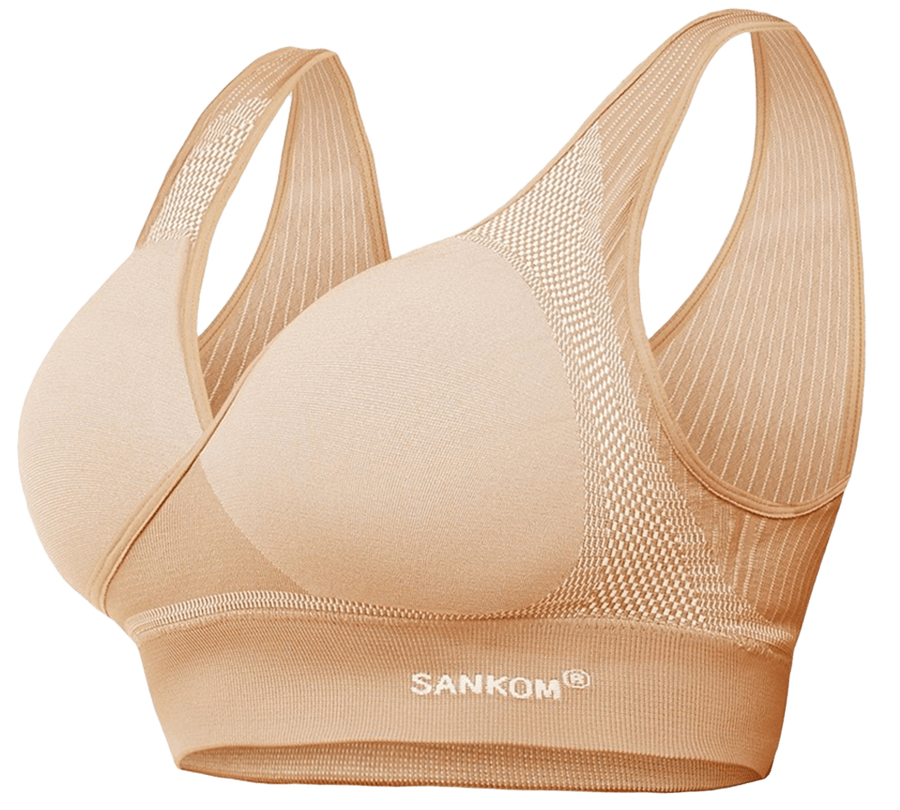 SANKOM BEIGE COLOR BRIEF SHARPER 013 S-M