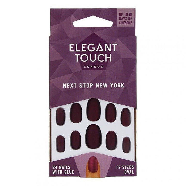 ELEGANT TOUCH NAIL 24 PCS NEXT STOP NEW YORK 382
