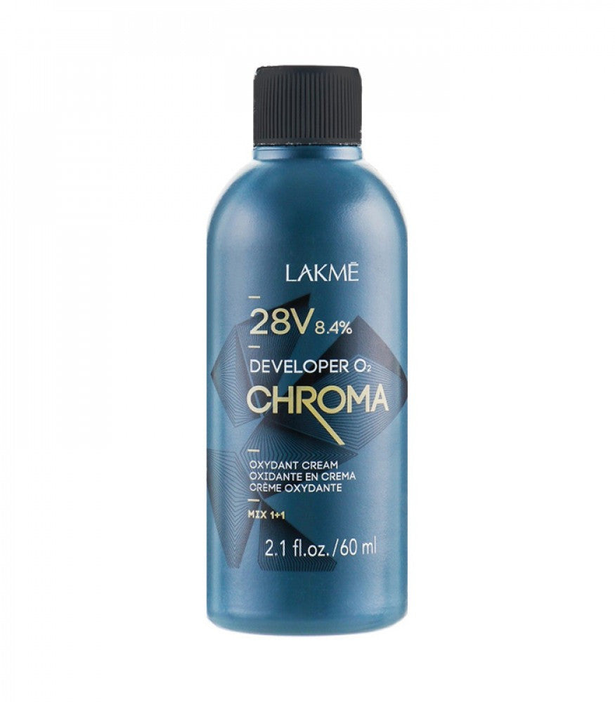LAKME DEVELOPER O2 CHROMA 28V 8.4% CREAM 60 ML