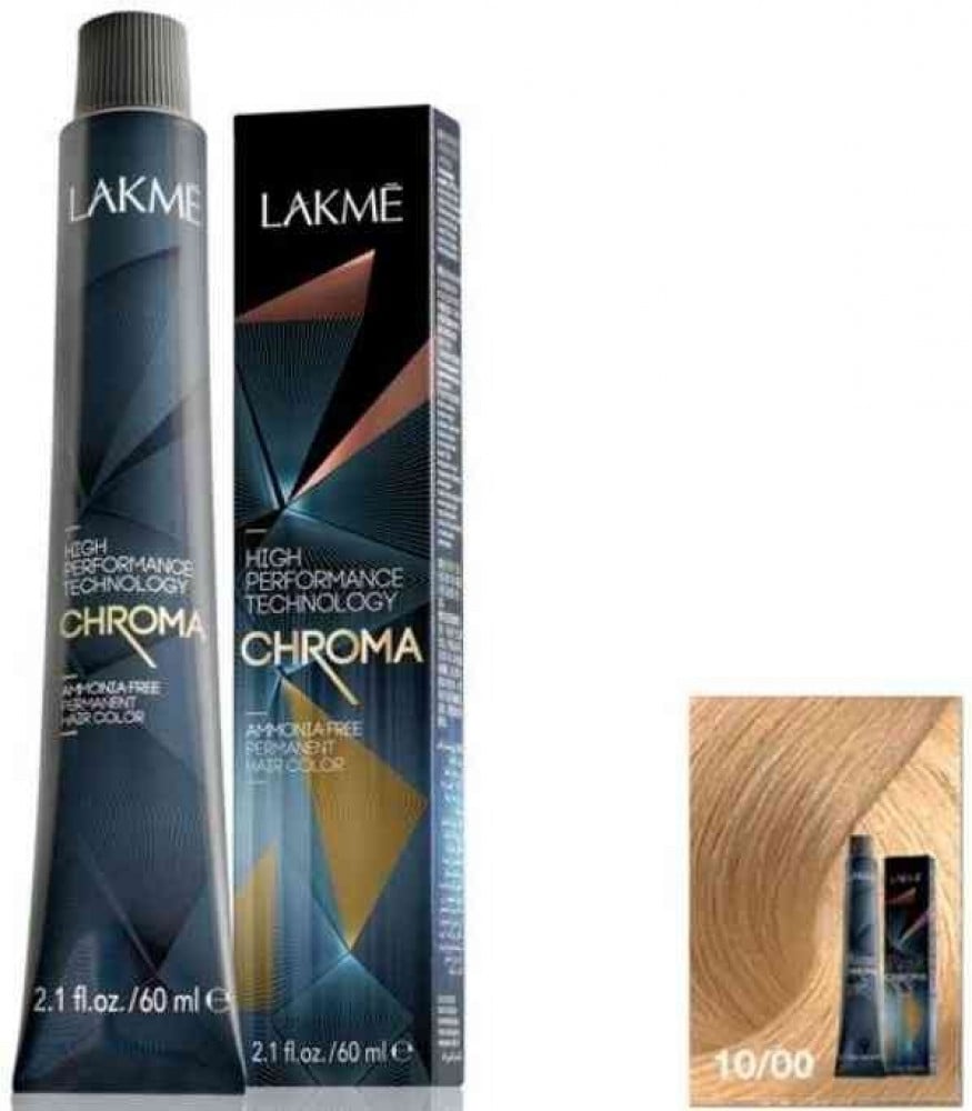 LAKME CHROMA HAIR COLOR 60 ML 10/00