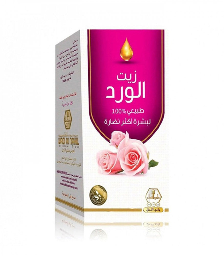 Wadi Al Nahil Rose Oil Skin 125 Ml