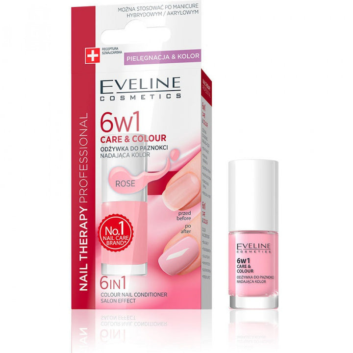 Eveline Nail Therapy 12 Ml Rose