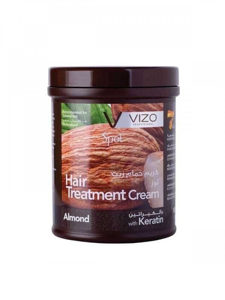 Vizo Hiar Cream 1000G Herbal Almond & Keratin
