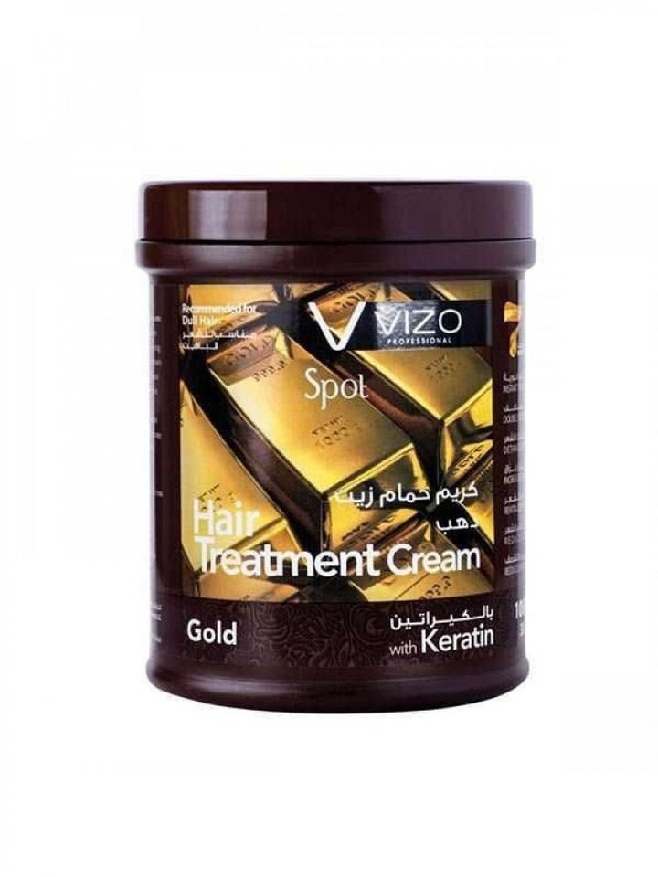 Vizo Hiar Cream 1000G Herbal Gold & Keratin