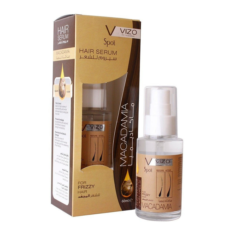Vizo Macadamia For Frizzy Hair Hair Serum 60 Ml