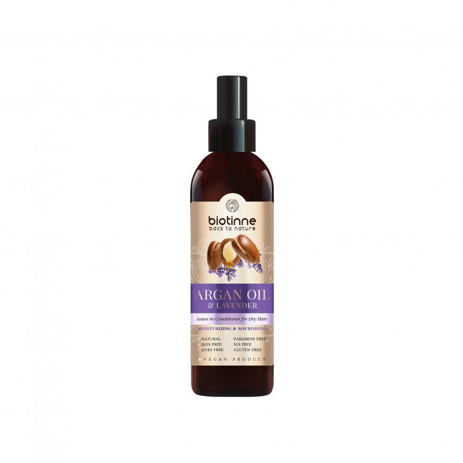 Biotinne Leave In Conditioner Argan Oil Lavender 150 Ml