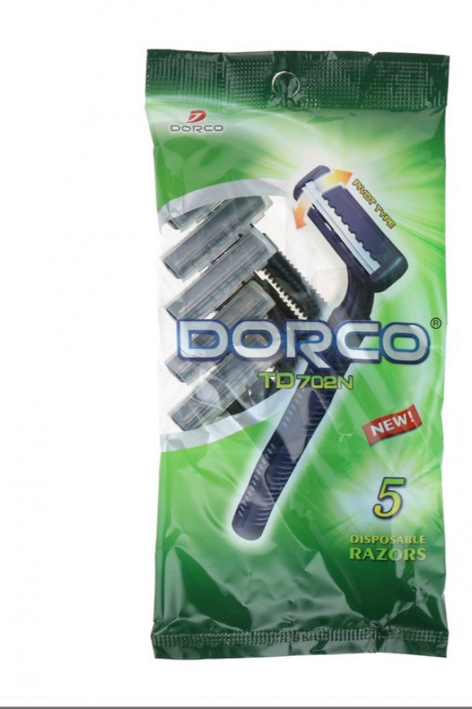 Dorco 5 Pcs Easy Rin Shaving