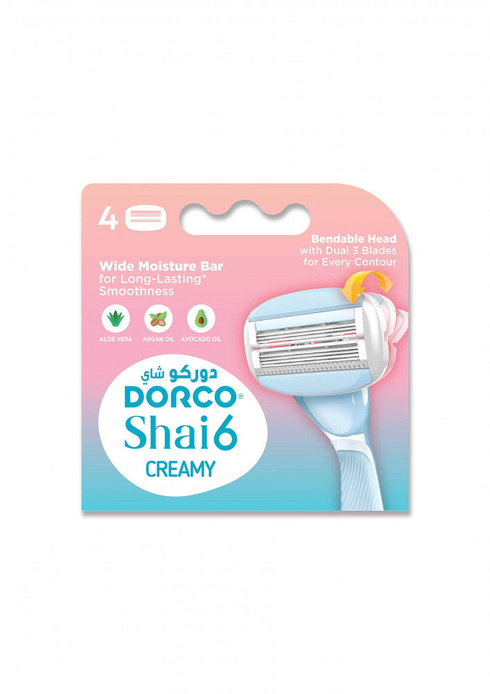 DORCO WOMEN SHAVING SHAI 6 WIDE PAR