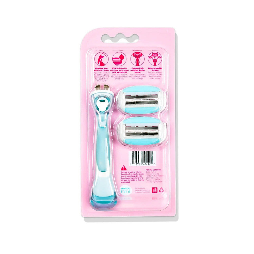 Dorco Women Shaving Shai 6 Bendable Head