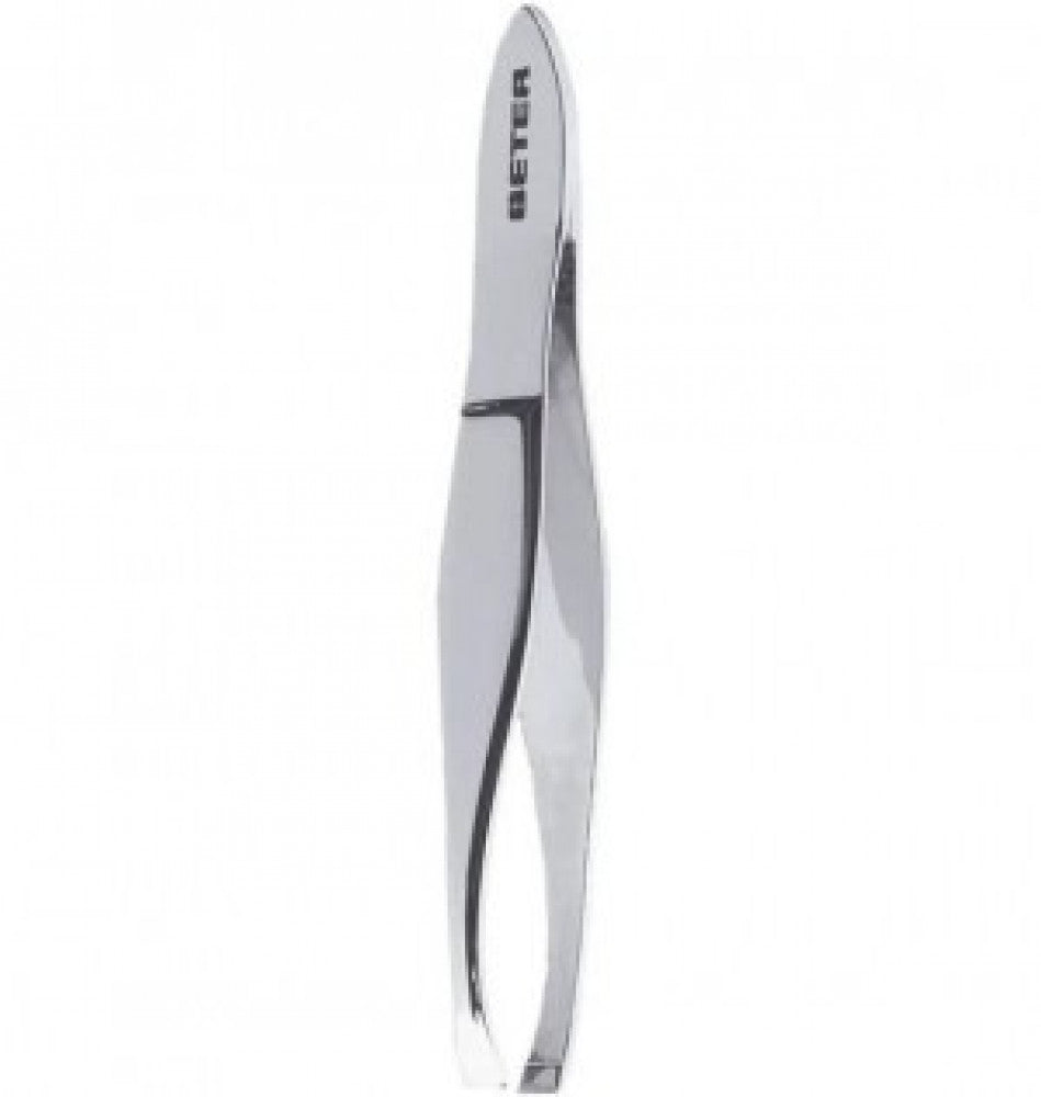BETER CHROME PLATED STRAIGHT TIP TWEEZERS