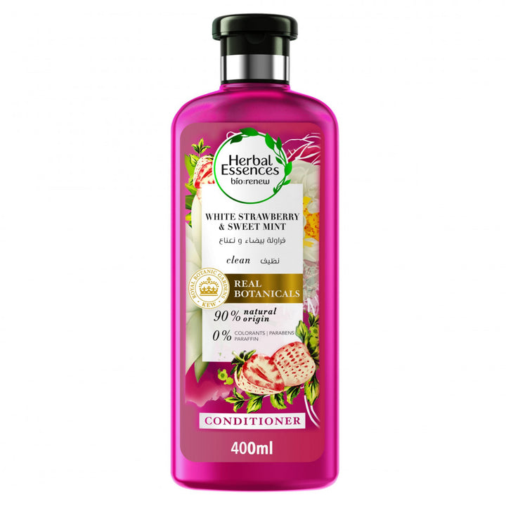 HERBAL ESSENCES CONDITIONER STRAWBERRY & SWEET MINT 400 ML