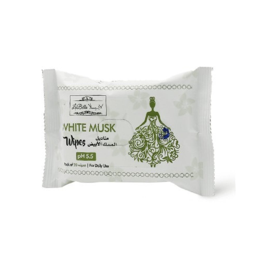 LABELLA WHITE MUSK 20 WIPES