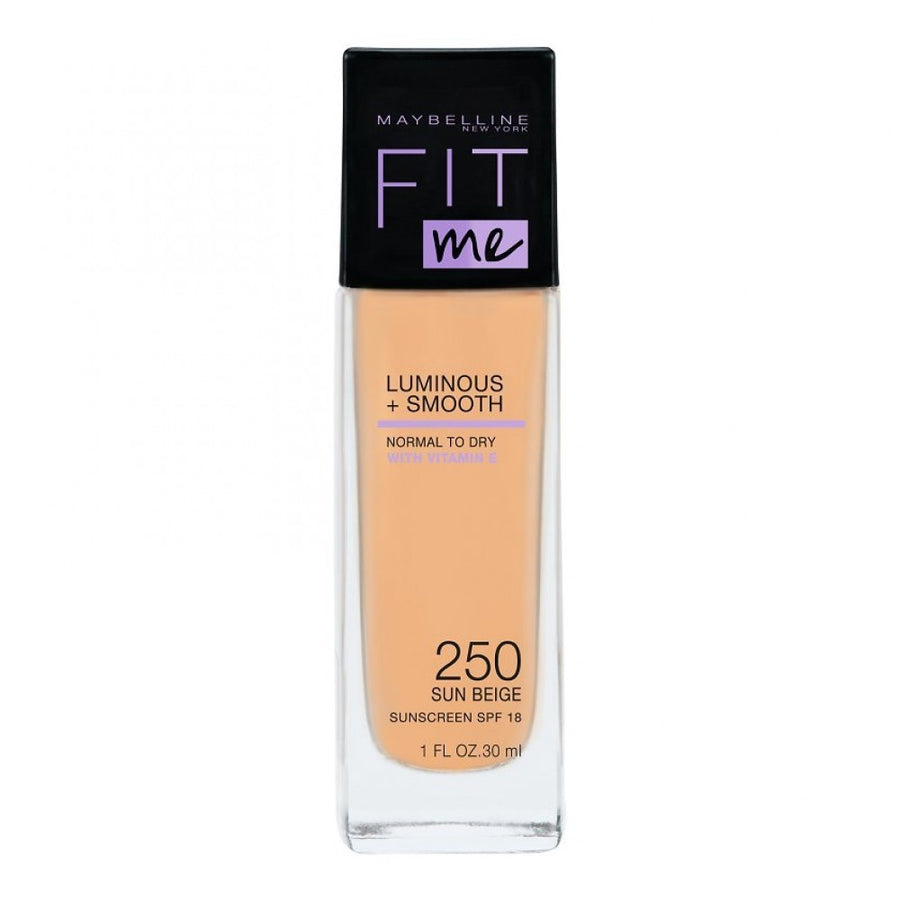 Maybelline Fit Me 125 Sun Beige 30 Ml Pump Bottle Liquid