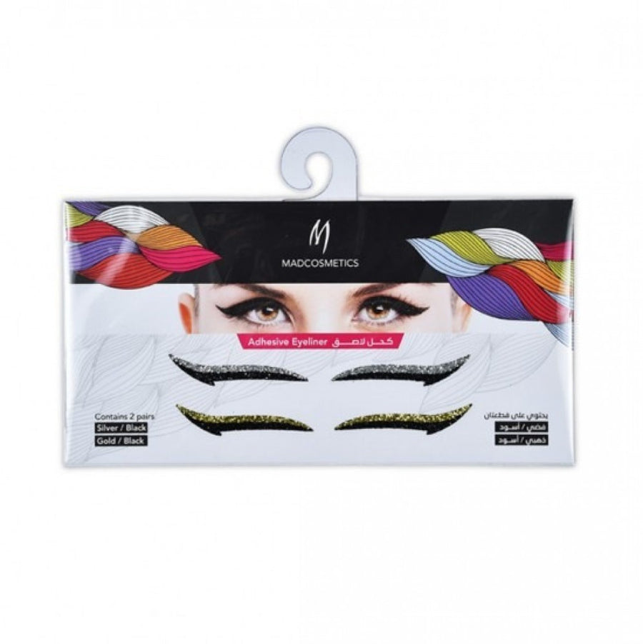 Mad Cosmetics Eye Liner Sticker Eye Liner Sticker-Gold/Silver