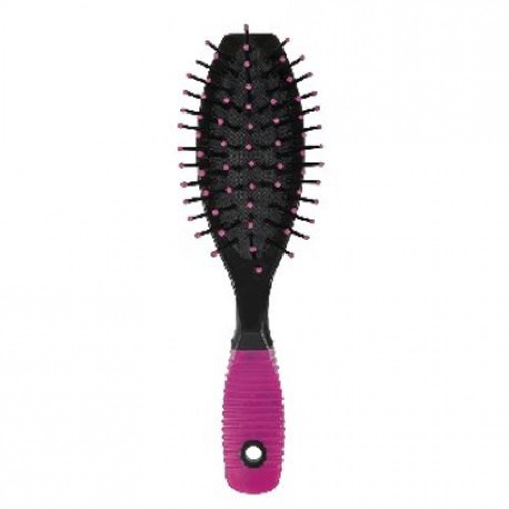 Intervion Hairbrush Pneumatic Mini, Rubber Handle