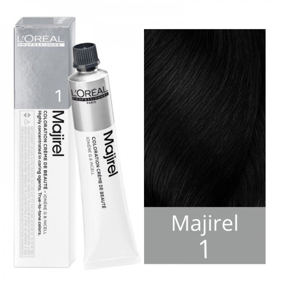 Loreal Majirel Hair Colorab Black 1