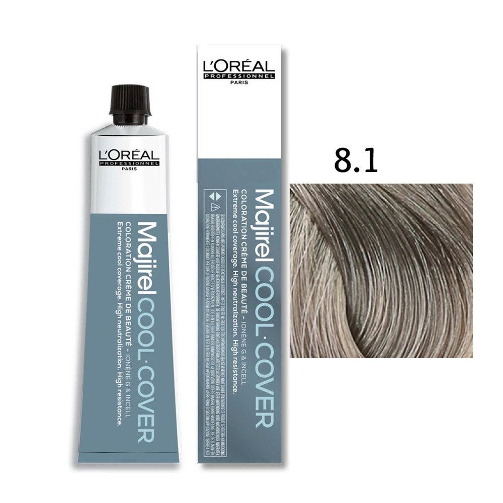 Loreal Majirel Hair Color Cool Cover 8.1 B7