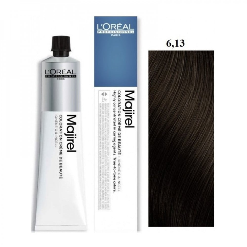 Loreal Majirel Hair Color Cool Inforced 6.13