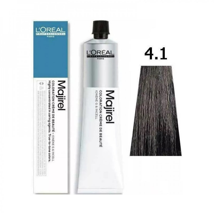 Loreal Majirel Hair Color Cool Inforced 4.1 Ve90