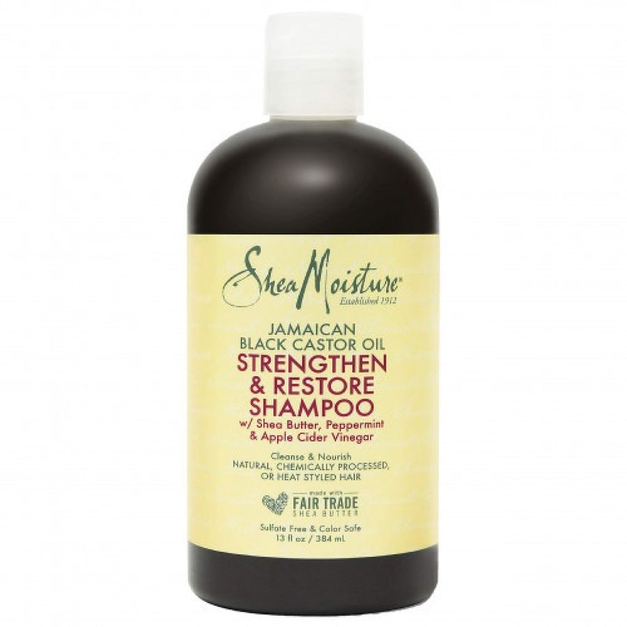 Shea Moisture Shampoo Jamaican Black Castor Oil Strengthen&Restore 384 Ml