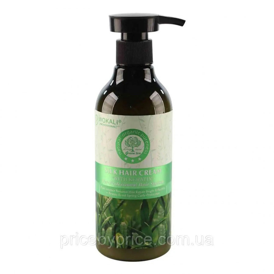 Wokali Hair Cream 300 Ml Green Tea - Wkl 307