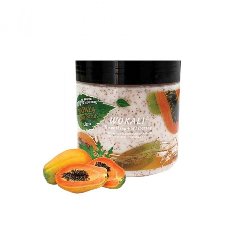Wokali Body Scrub 500 G Papaya - Wkl 373