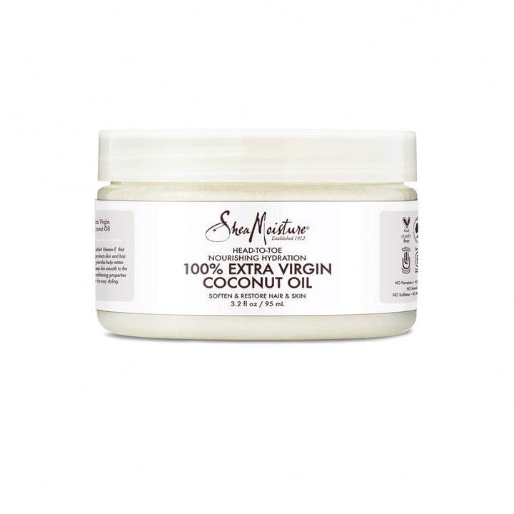 Shea Moisture Head To Toe Nourishing Hydration 100% Extra Virgin Coconut Oil 95Ml