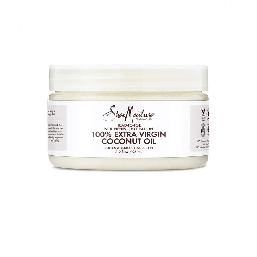 Shea Moisture Head To Toe Nourishing Hydration 100% Extra Virgin Coconut Oil 95Ml