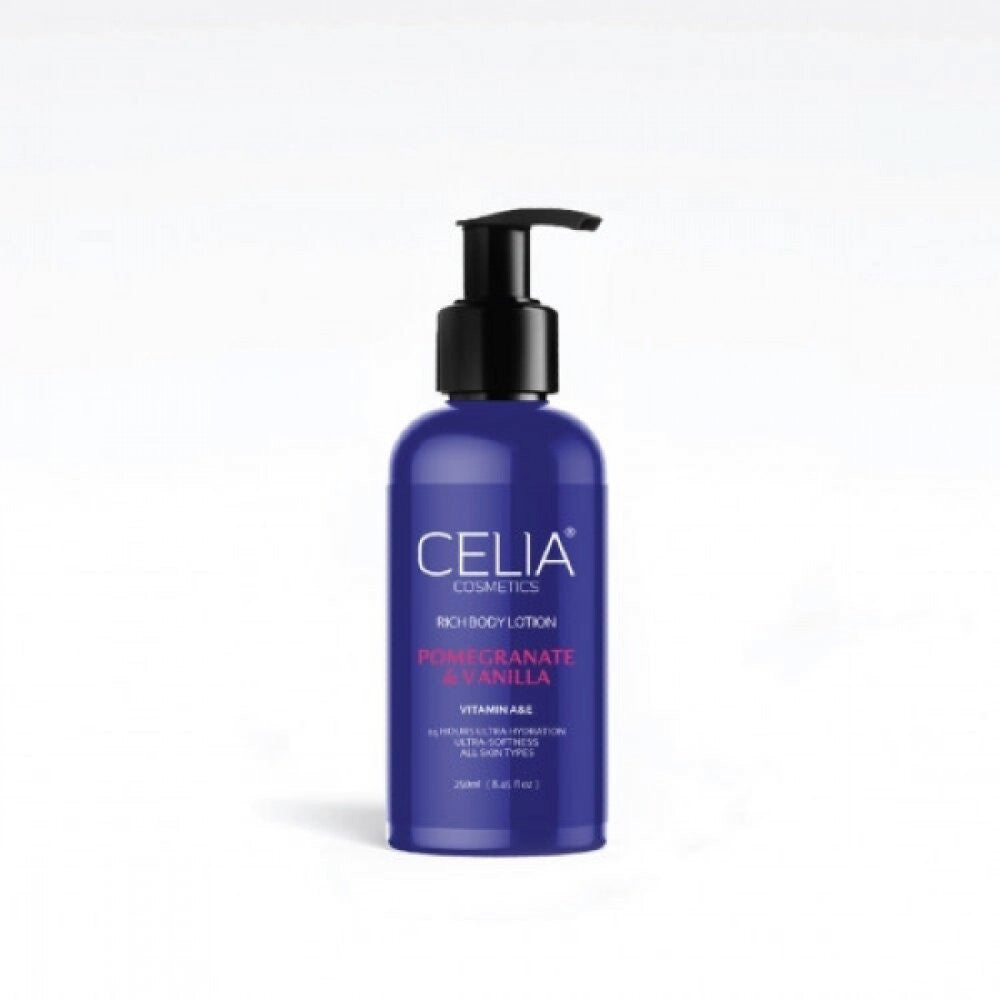 Celia Rich Body Lotion 250Ml Pomegranate & Vanilla