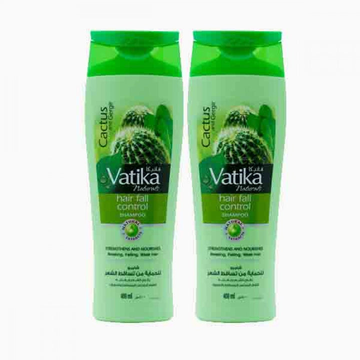 VATIKA SHAMPOO HAIR FALL CONTROL 400 ML TWIN PACK