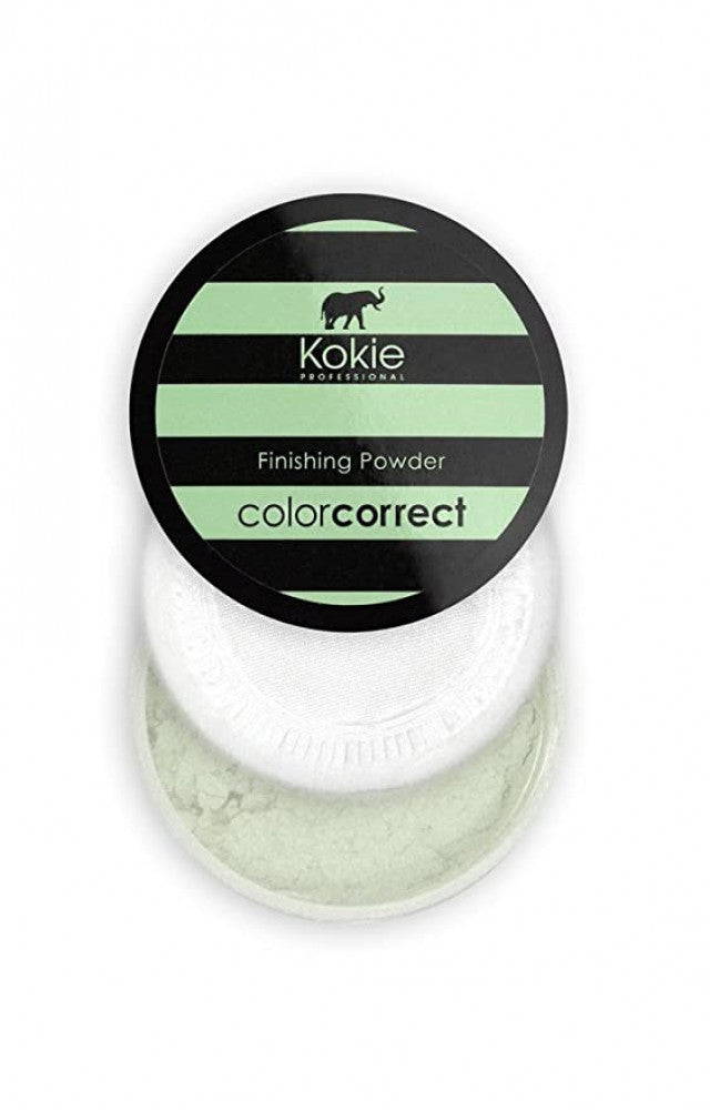 Koki Color Correct Setting Powder - Green Green - Redness Correction Sp704