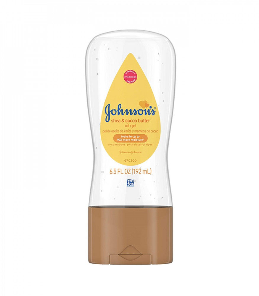 Johnson'S Shea & Cocoa Butter Oil Gel 192Ml