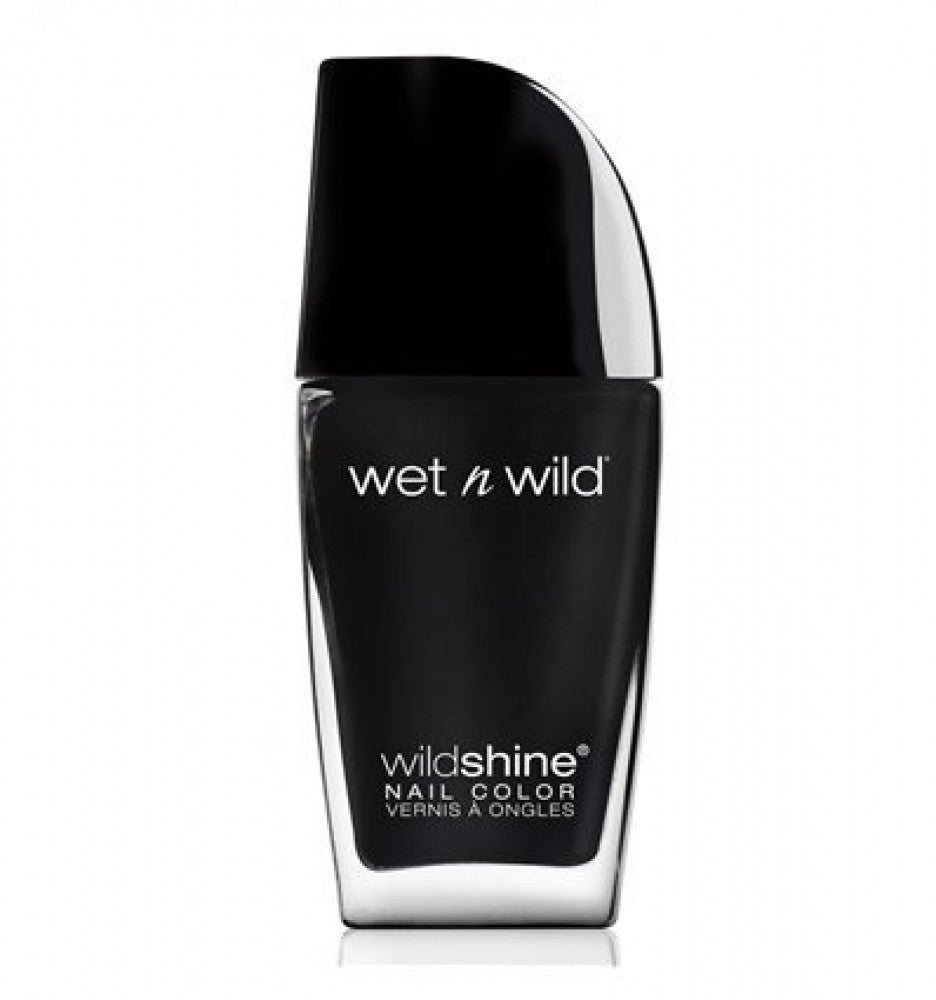 WET N WILD NAIL COLOR E485D BLACK CREME 12.3ML